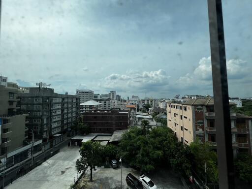 View of surrounding buildings from the window