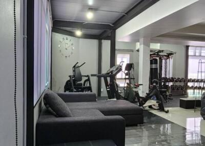 Modern gym with equipment