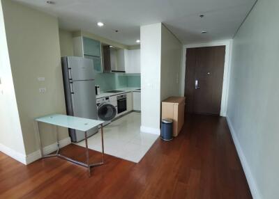 Modern kitchen and entryway