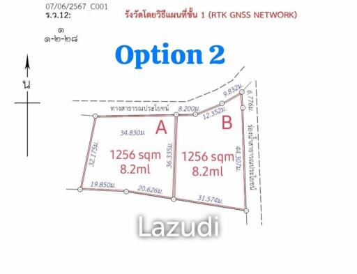 Prime Ocean View Land in Lamai