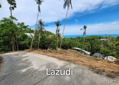 Prime Ocean View Land in Lamai