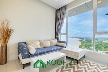 Beachfront Condo: Hot Sale! 2-Bedroom Unit in Bang Saray, on 30 Floor beautiful sea view