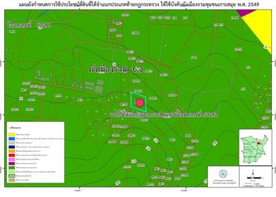 Map of urban community area