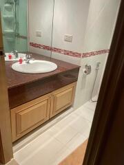 Bathroom with sink and vanity