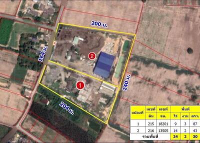 For Sale Chonburi Warehouse Sattahip - Phanom Sarakham Phanat Nikhom