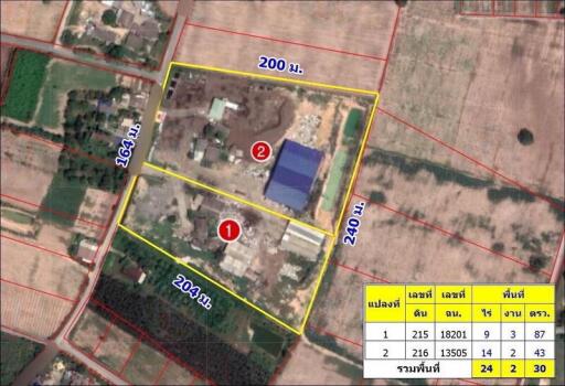 For Sale Chonburi Warehouse Sattahip - Phanom Sarakham Phanat Nikhom