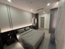 Modern bedroom with contemporary design