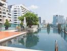 Rooftop Pool with City View