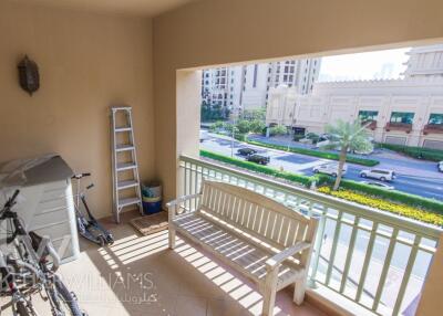 Eviction Notice Served  Unfurnished  Prime Location with Balcony