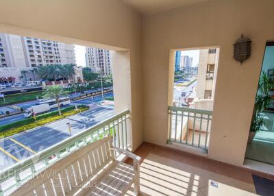 Eviction Notice Served  Unfurnished  Prime Location with Balcony