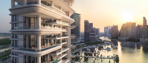 Water Front Living  Luxury Finishes  Burj Khalifa View