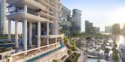 Water Front Living  Luxury Finishes  Burj Khalifa View