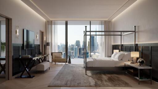 Water Front Living  Luxury Finishes  Burj Khalifa View