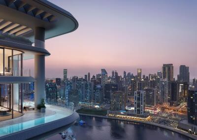 Water Front Living  Luxury Finishes  Burj Khalifa View