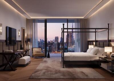 Water Front Living  Luxury Finishes  Burj Khalifa View