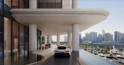 Water Front Living  Luxury Finishes  Burj Khalifa View