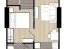 Floor plan layout of an apartment