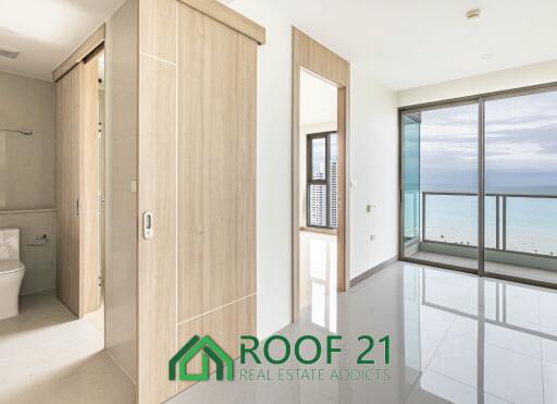 For sale! New room with Sea view in Modern condominium: The Riviera Jomtien 1 Bed 1 bath 35 Sqm. On 33Rd floor