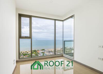 For sale! New room with Sea view in Modern condominium: The Riviera Jomtien 1 Bed 1 bath 35 Sqm. On 33Rd floor / S-0854