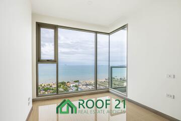 For sale! New room with Sea view in Modern condominium: The Riviera Jomtien 1 Bed 1 bath 35 Sqm. On 33Rd floor