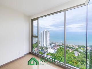 For sale! New room with Sea view in Modern condominium: The Riviera Jomtien 1 Bed 1 bath 35 Sqm. On 33Rd floor / S-0854