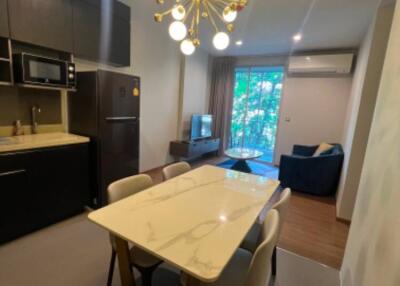 2-BR Condo at Q Prasarnmit near MRT Phetchaburi