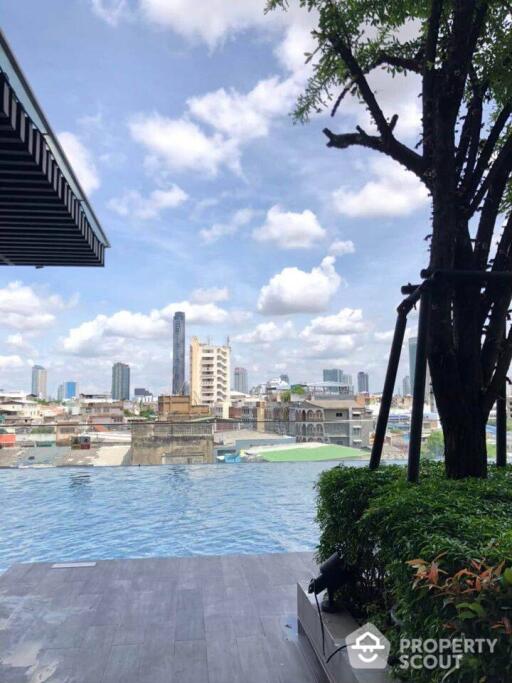 1-BR Condo at The Room Sathorn near BTS Surasak