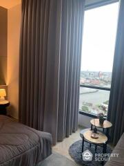 Studio Condo at Chapter Charoennakhorn - Riverside near BTS Krung Thon Buri