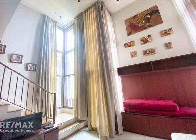 For Rent: 1 Bedroom Duplex at The Emporio Place - BTS Phrom Phong 14 Mins Walk