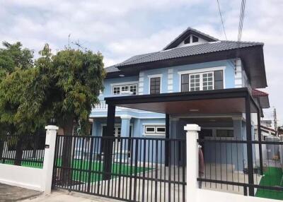 For Rent Nonthaburi Single House Maneeya Housing Rattanathibet Mueang Nonthaburi