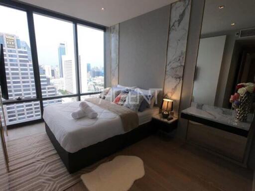 For Sale with Tenant Condominium Ashton Silom  72 sq.m, 2 bedroom