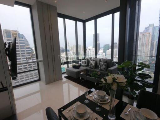 For Sale with Tenant Condominium Ashton Silom  72 sq.m, 2 bedroom