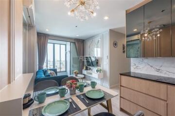 For Sale with Tenant Condominium Ideo Mobi Sukhumvit Tower A  54.94 sq.m, 2 bedroom