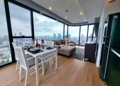 For Sale and Rent Condominium Ashton Chula-Silom  63 sq.m, 2 bedroom