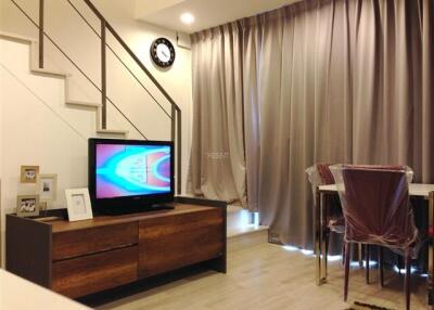 For Sale and Rent Condominium Ideo Mobi Sukhumvit Tower B  43.08 sq.m, 1 bedroom Duplex