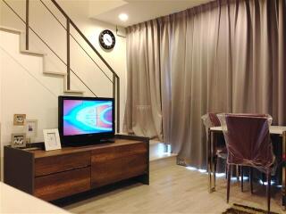 For Sale and Rent Condominium Ideo Mobi Sukhumvit Tower B  43.08 sq.m, 1 bedroom Duplex