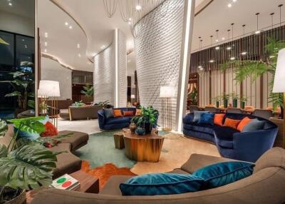 Modern and luxurious living area