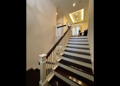 Staircase in a modern home interior