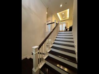 Staircase in a modern home interior