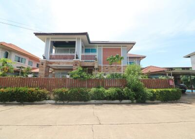 Exterior view of a two-story house