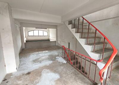 Empty room with staircase