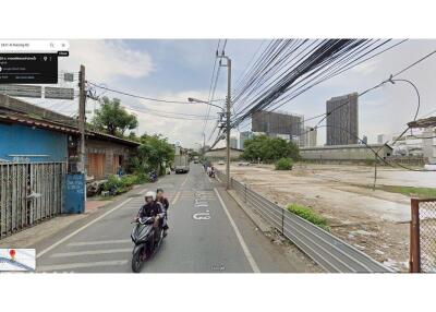 3 ไร่ 16 วา ที่ดินสวย ถนนทางรถไฟสายเก่าปากน้ำ สำหรับขาย