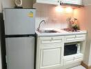 Compact Kitchen with Modern Amenities