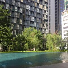 Residential building with outdoor pool