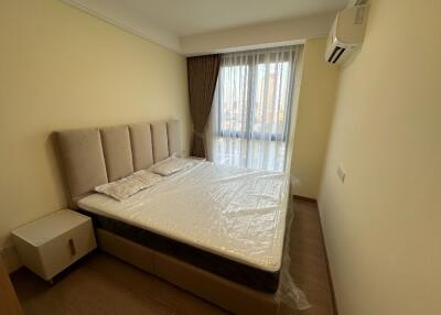 Bedroom with bed and window