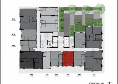 7th Floor Plan