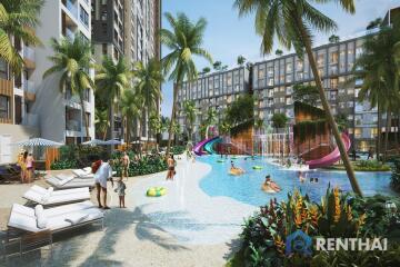 Fully Furnished 2bed Condo in Pattaya Seven Seas Le Carnival 5.4mln Thb