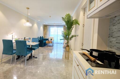 Fully Furnished 2bed Condo in Pattaya Seven Seas Le Carnival 5.4mln Thb