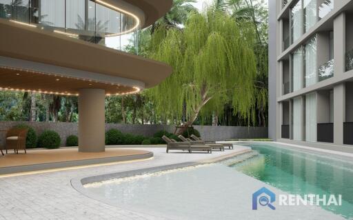 Secret Garden Condo in Pattaya - 1bed, Fully Furnished, Fitness Center, Pool - 3.13M Thb