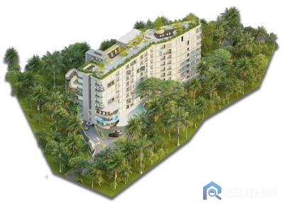 Secret Garden Condo in Pattaya - 1bed, Fully Furnished, Fitness Center, Pool - 3.13M Thb